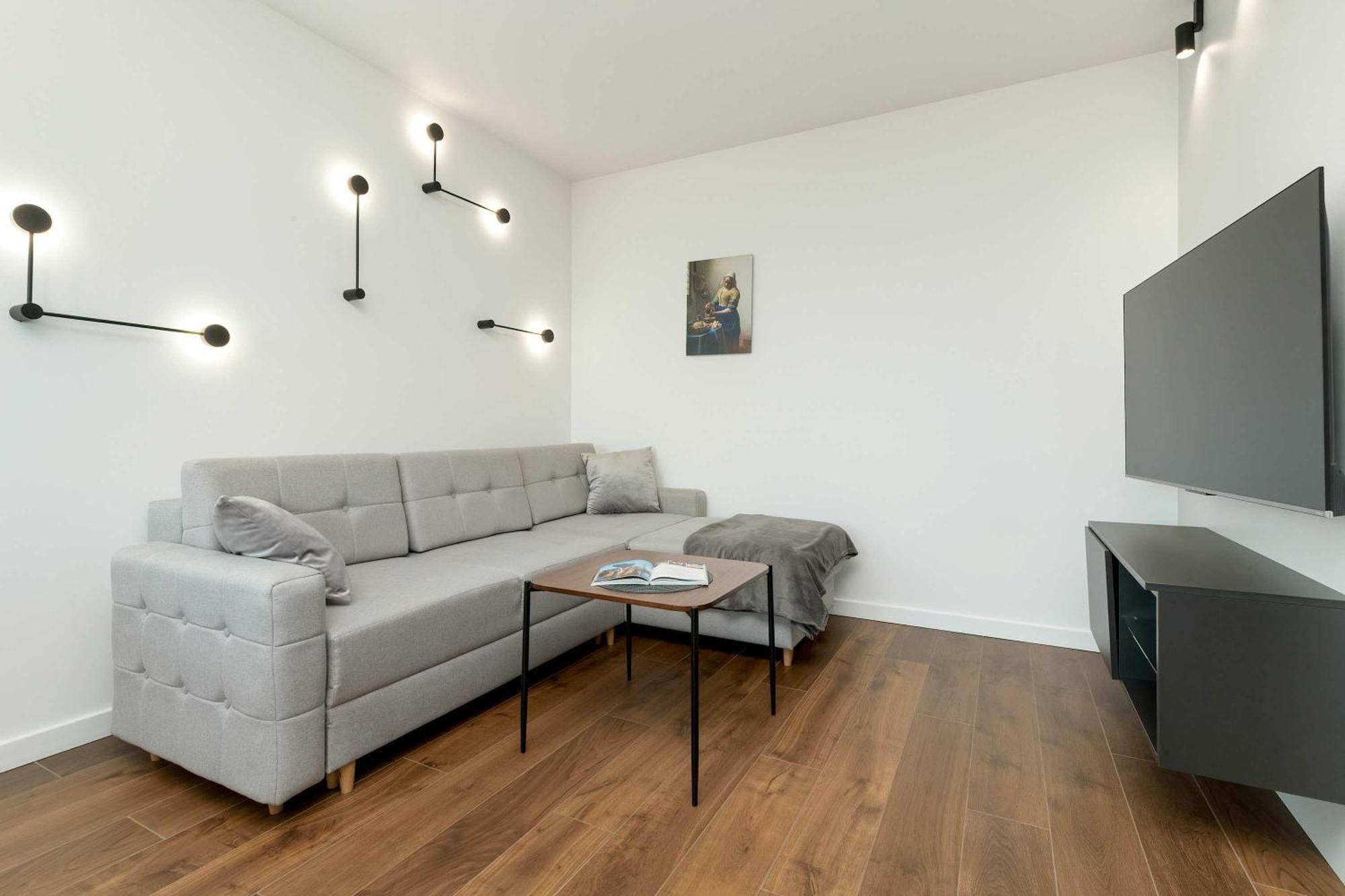 Stylowy Apartament Z Parkingiem Gdansk By Noclegi Renters Kültér fotó