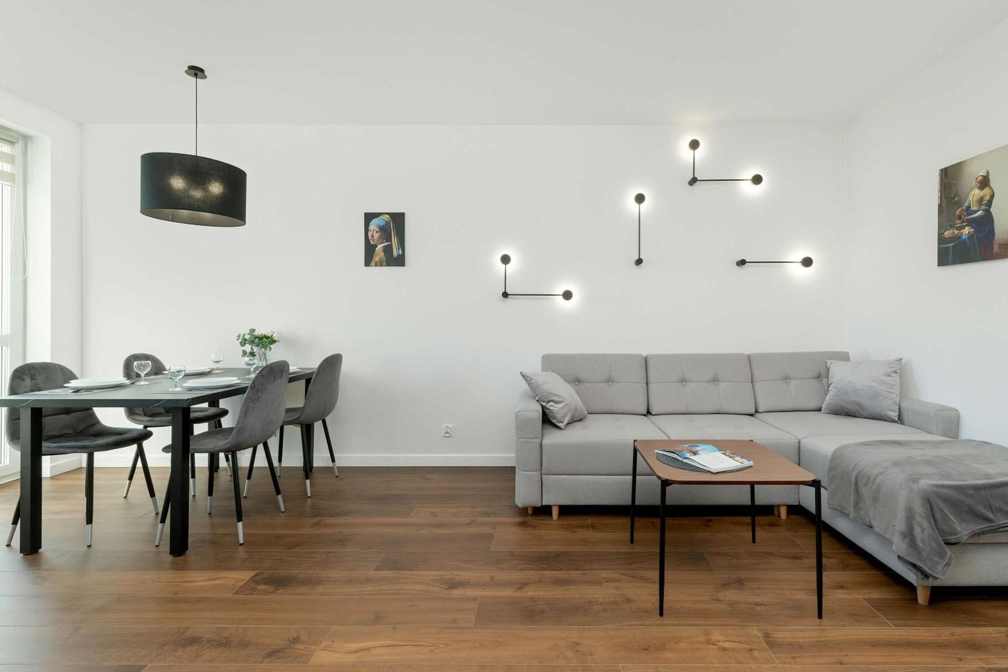 Stylowy Apartament Z Parkingiem Gdansk By Noclegi Renters Kültér fotó