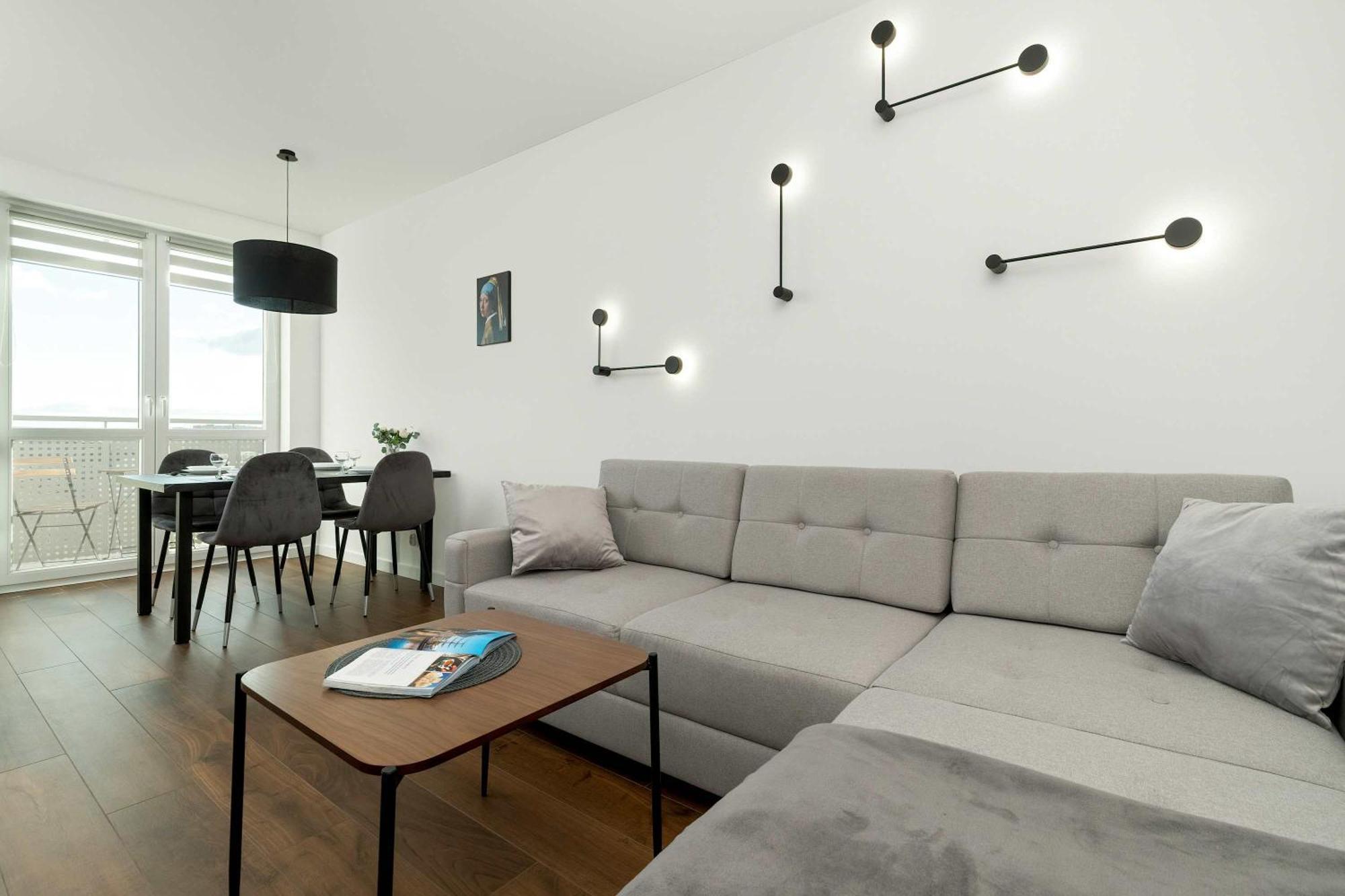 Stylowy Apartament Z Parkingiem Gdansk By Noclegi Renters Kültér fotó